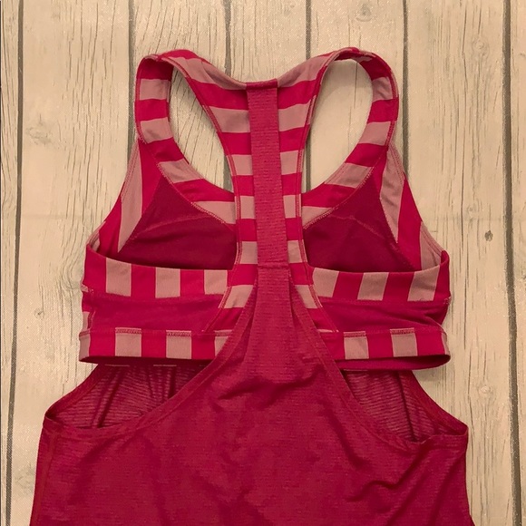 Lululemon Pink Striped Tank Size 6 - Picture 7 of 10